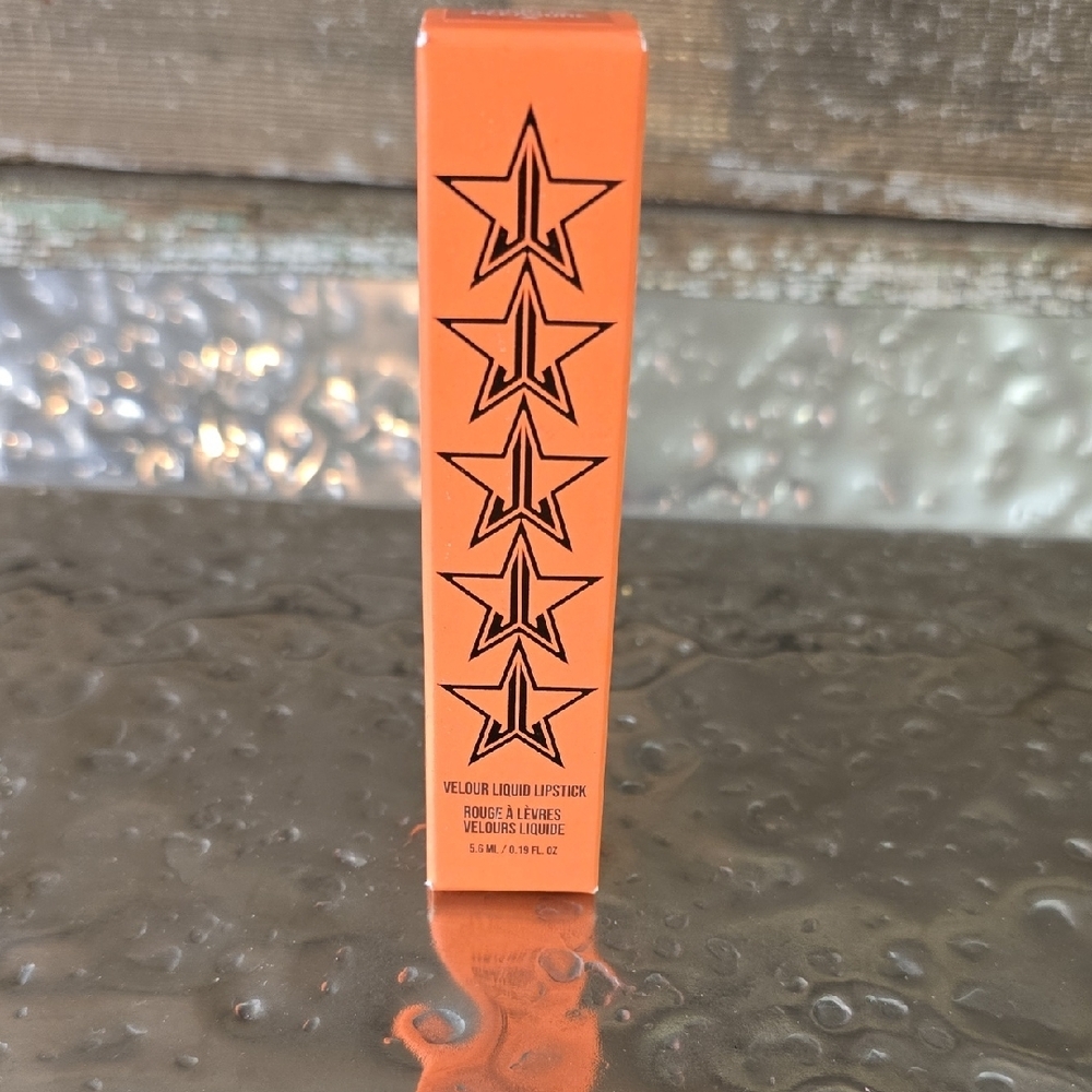Jeffree Star Velour Liquid Lipstick in Bold Orange, Pain Is Pleasure NWT